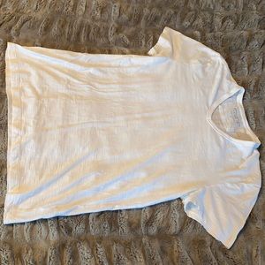 Banana Republic White Vintage Tee
